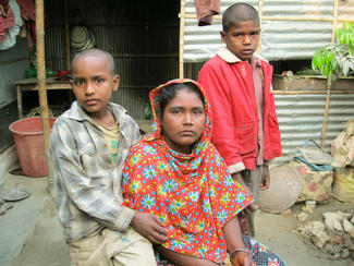 Tahers Familie in Bangladesch