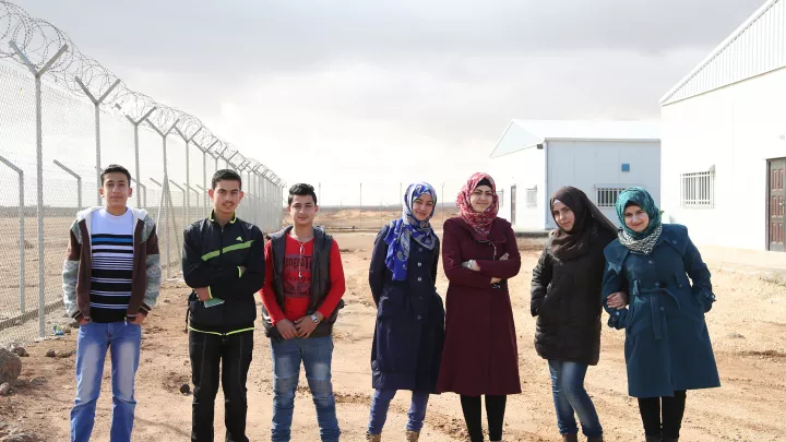 Sieben Jugendliche in einem Flüchtlingscamp in Jordanien erzählen ihre Geschichte