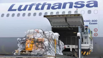 Katastrophenhilfe Lufthansa Cargo