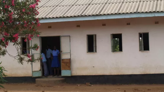 Schulgebäude im Norden Simbabwes