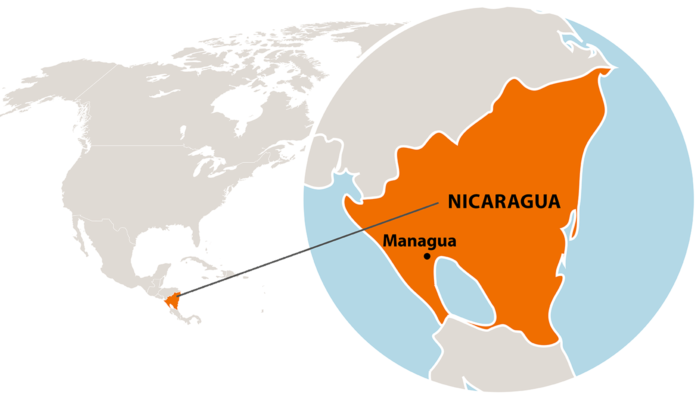 Patenschaftsseite Nicaragua