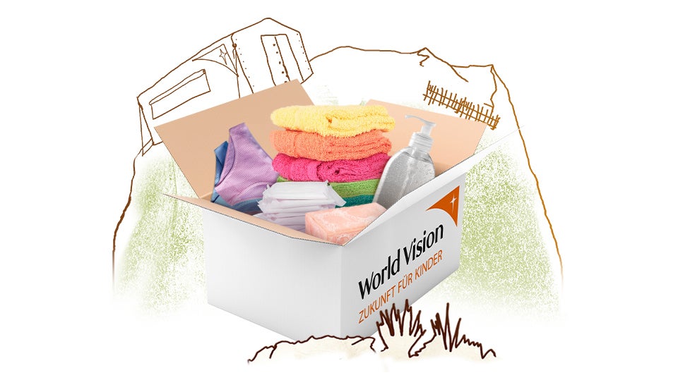Hygeinepaket für Frauen
