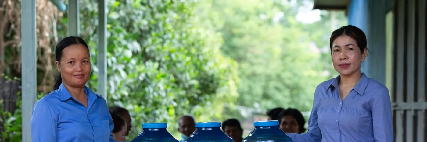 World Vision liefert Trinkwasser