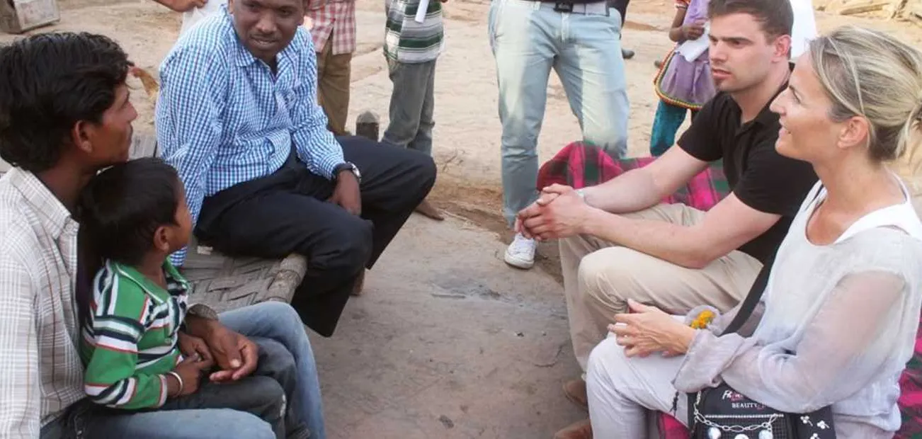 Frau Weber zu Besuch in Indien