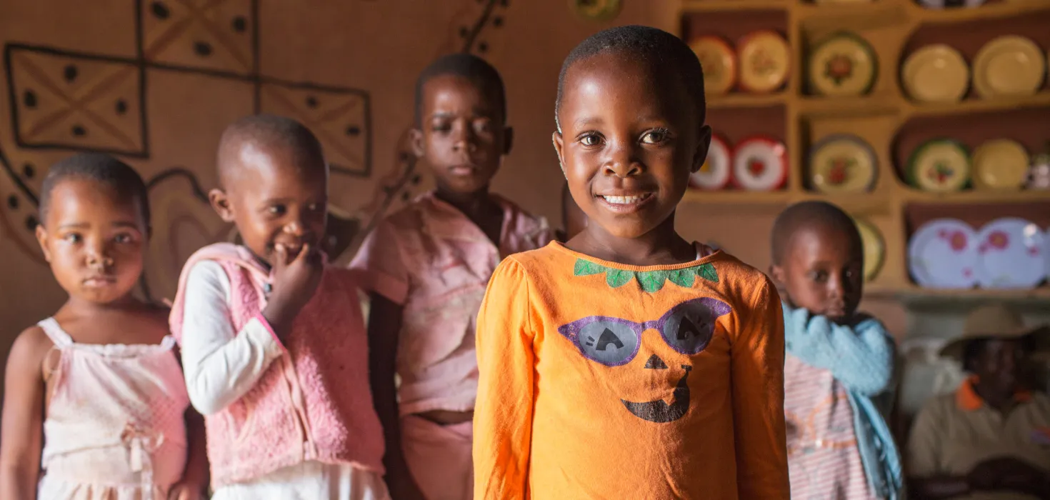 Kinder in Simbabwe