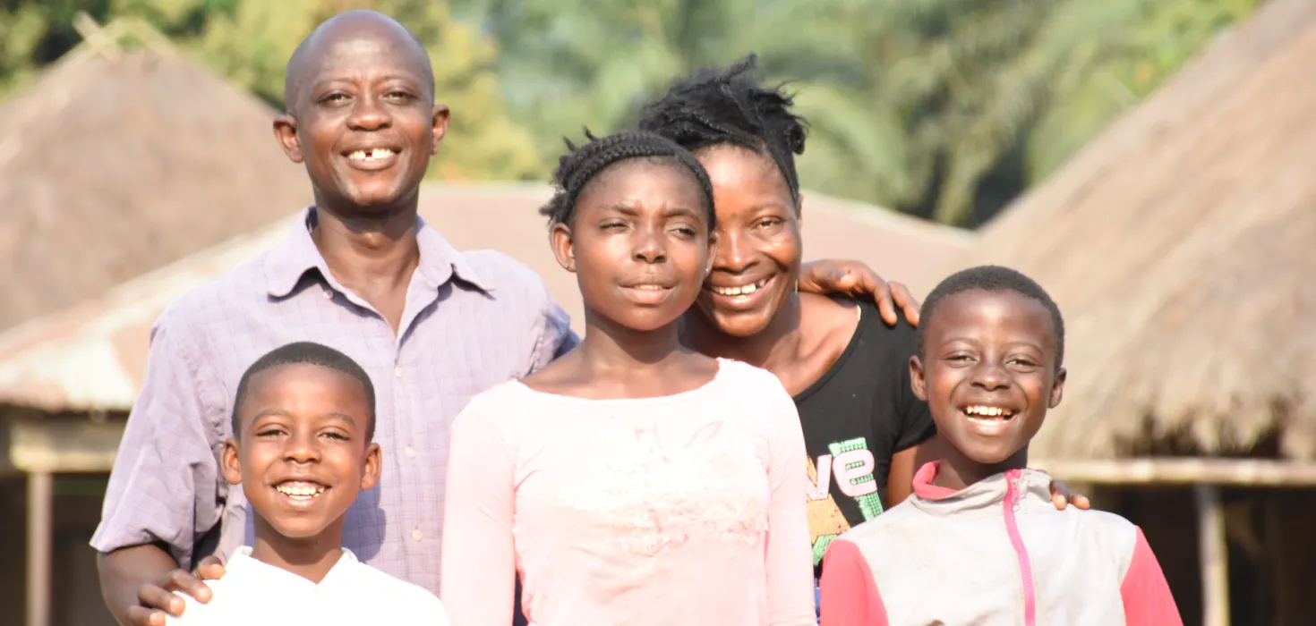 Familie in Sierra Leone