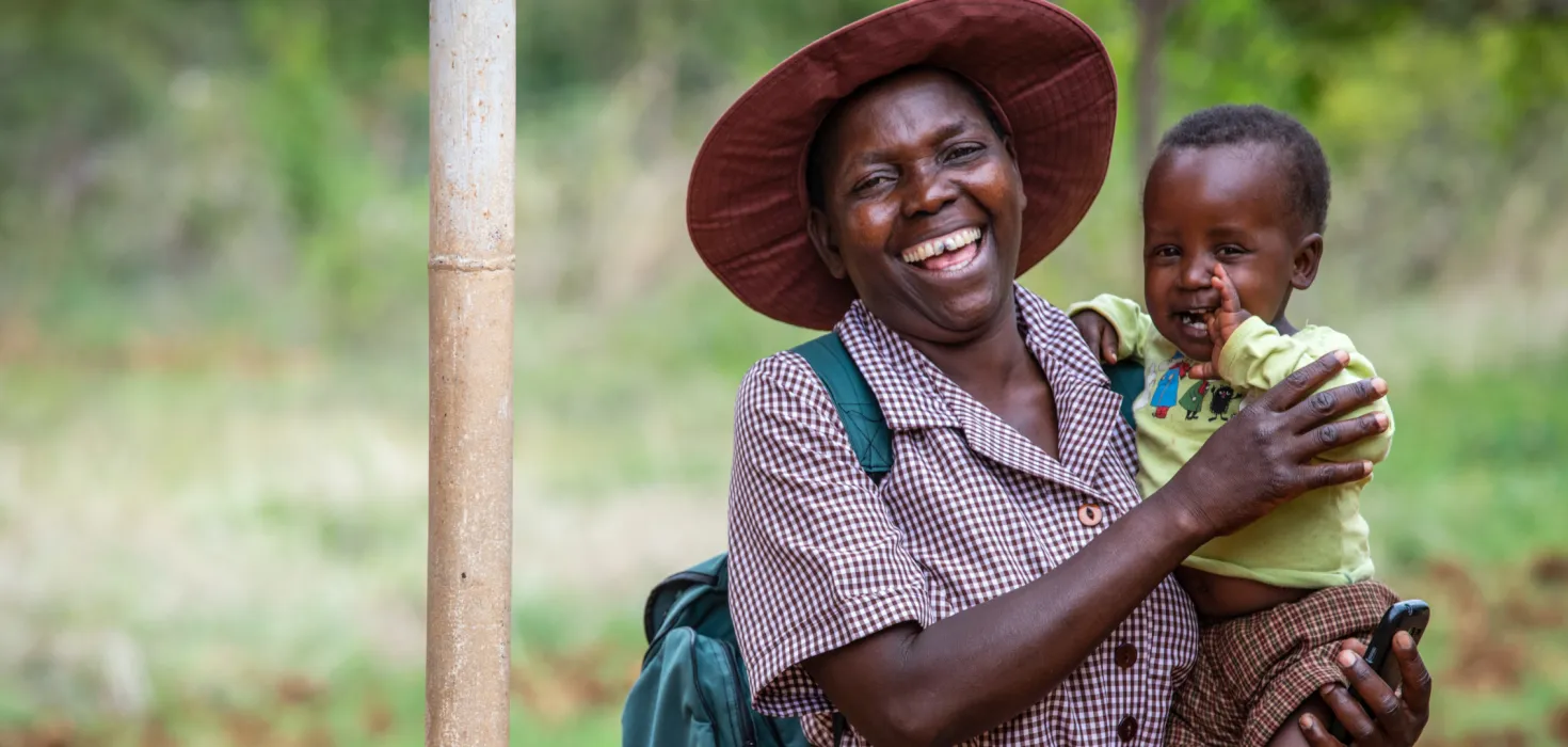Gesundheitshelferin Gertrude aus Simbabwe