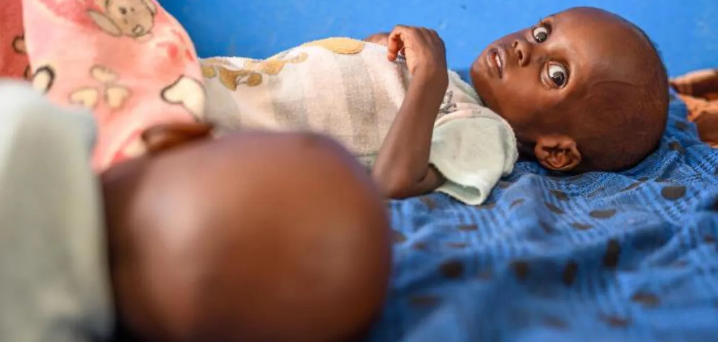 Flüchtlingskind aus Sudan