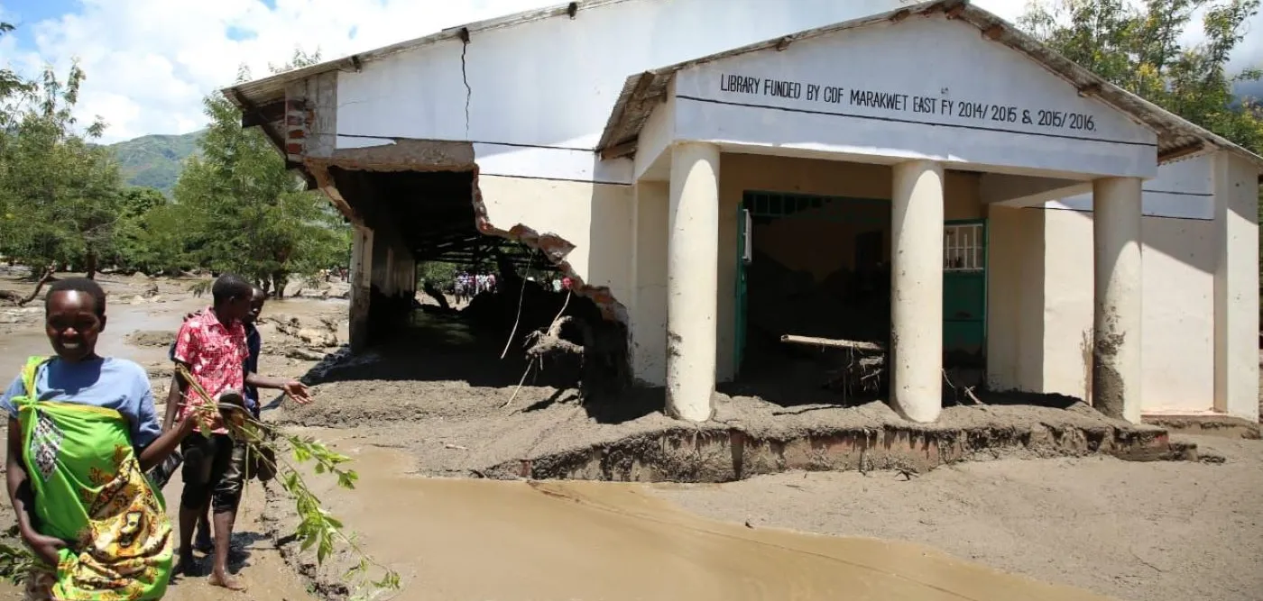 Fluten in Kenia