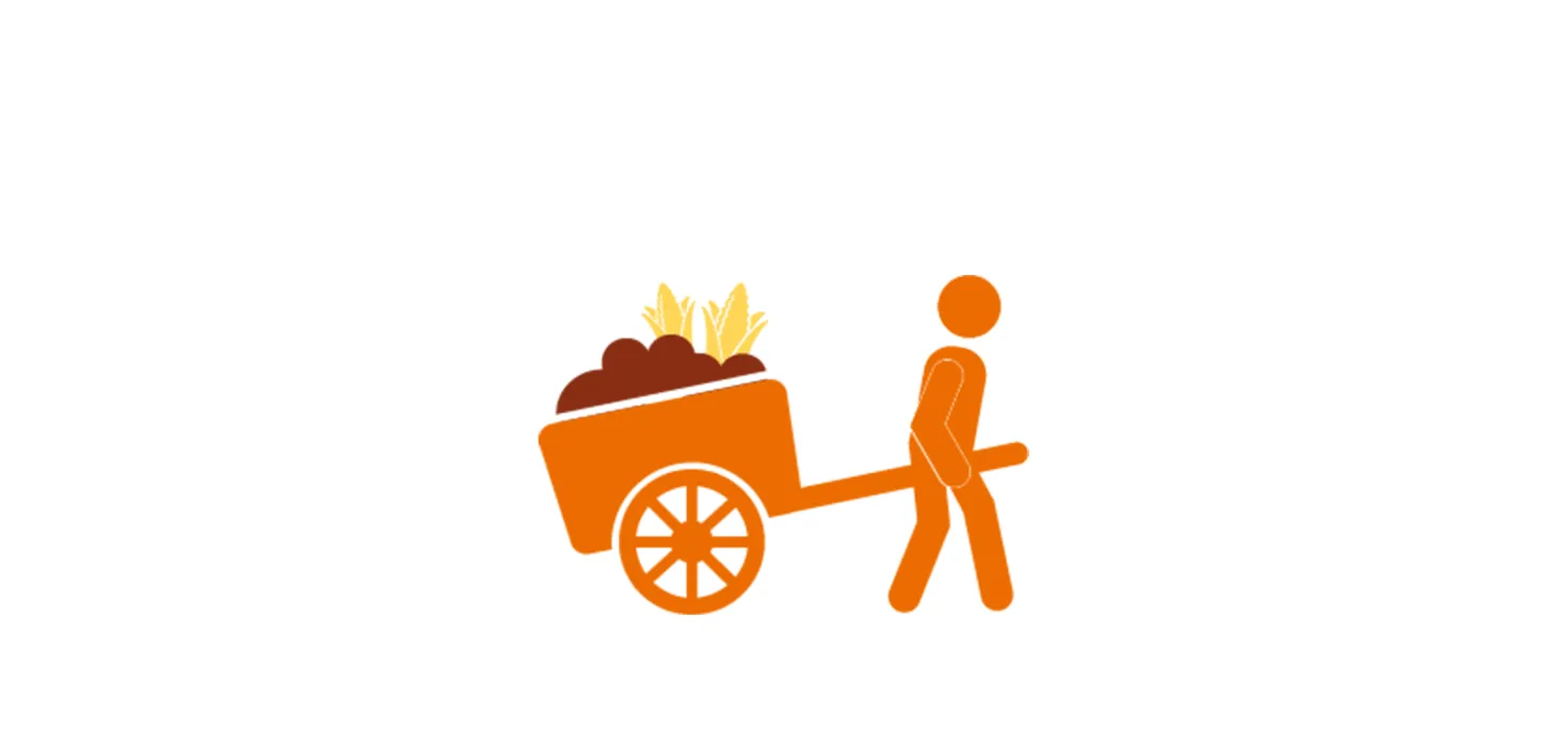 Icon reiche Ernte