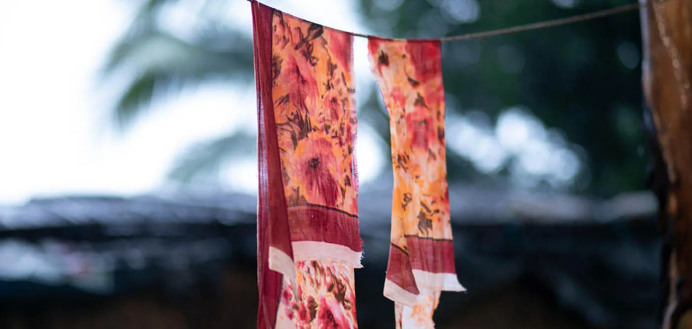 Menstruationsartikel in Form eines Lappens