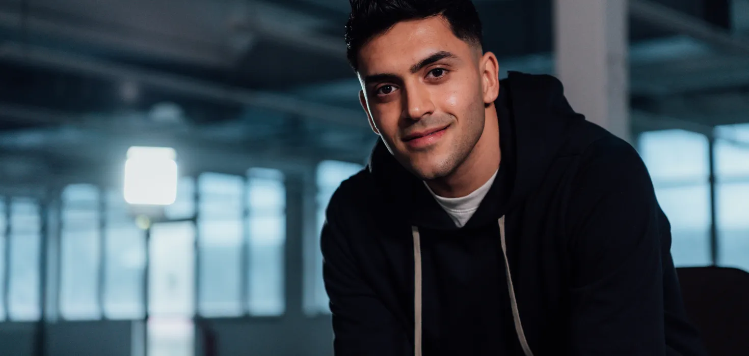 Fußballprofi Nadiem Amiri engagiert 