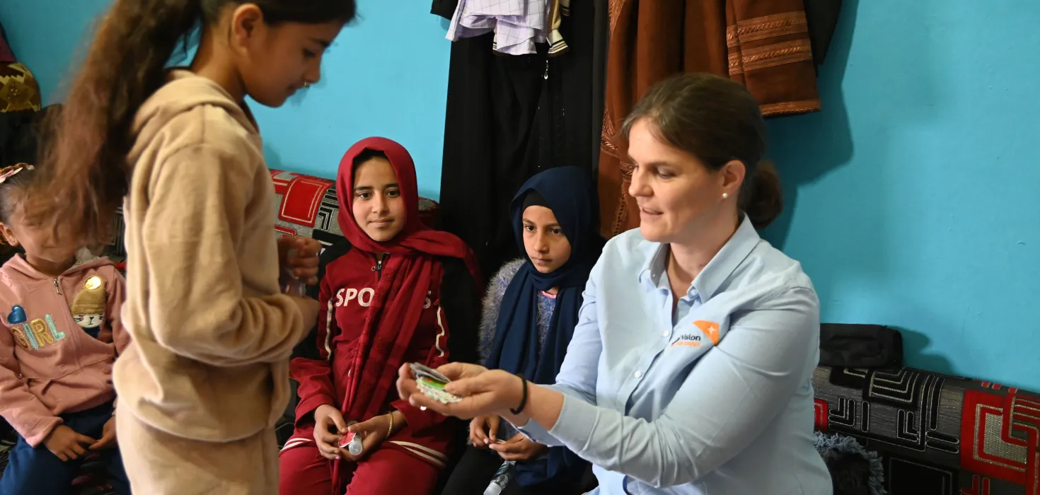 Vorständin Janine Lietmeyer im Libanon