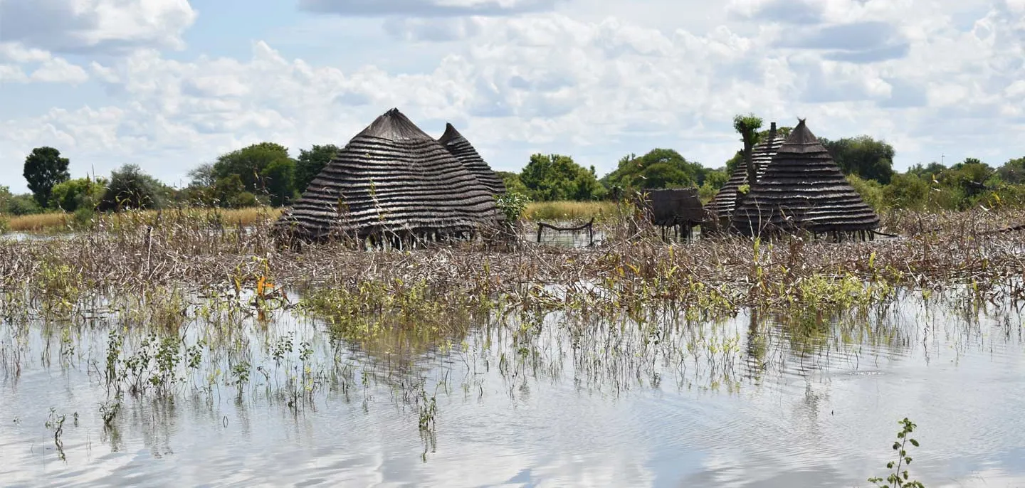 Überflutungen in Südsudan