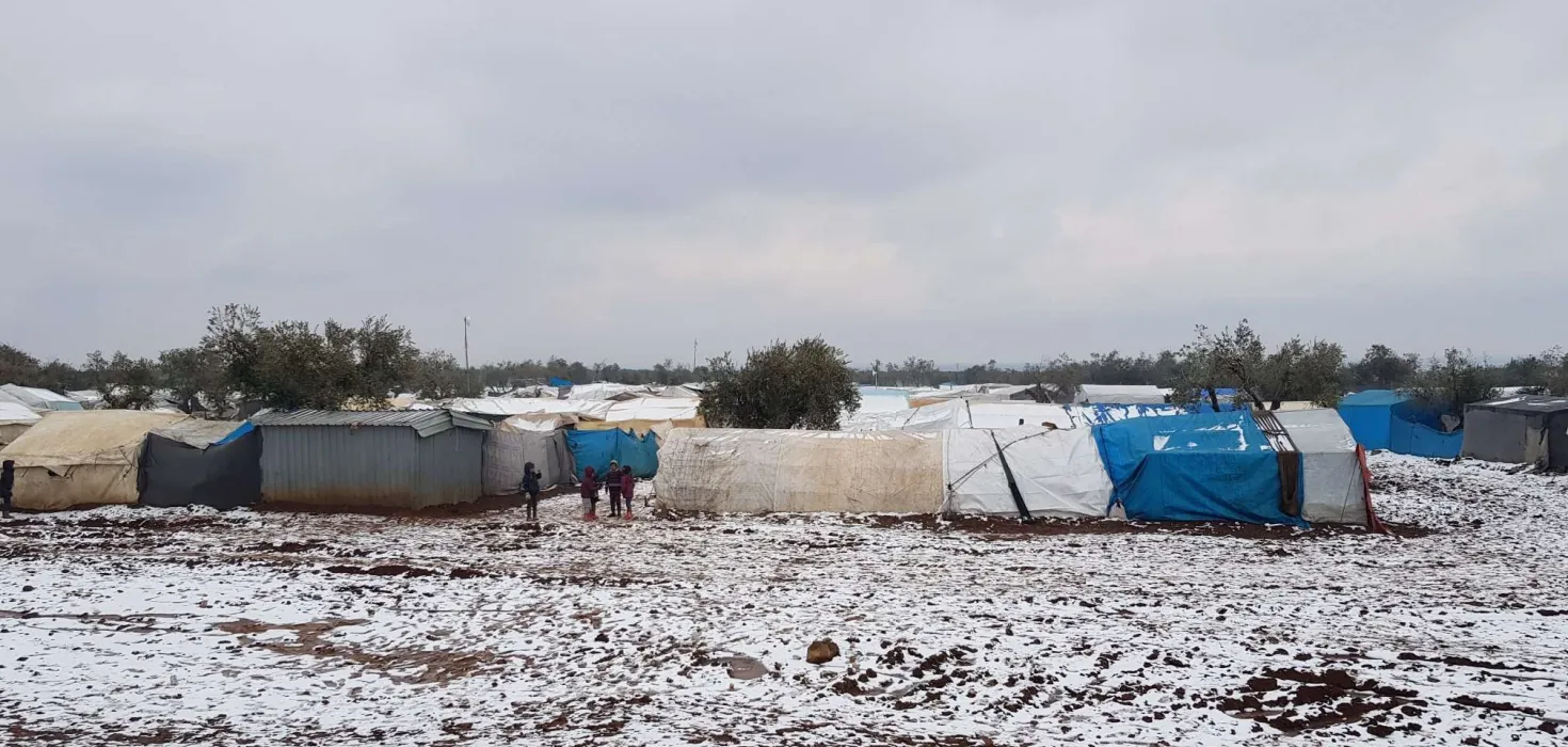 seit Jahren sind inoffizielle Zeltlager das Zuhause zehntausender Menschen in Syrien