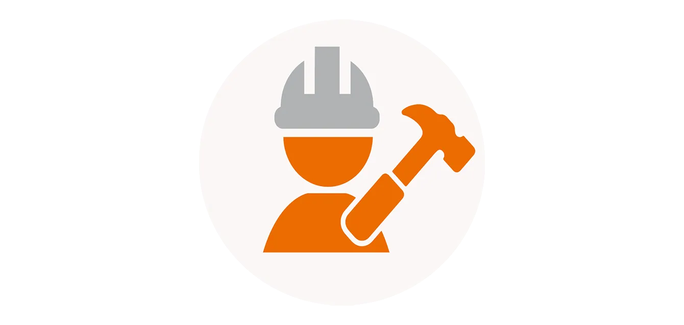 World Vision Icon Baumaßnahme