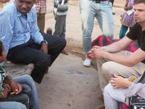 Frau Weber besucht unser Projekt in Indien