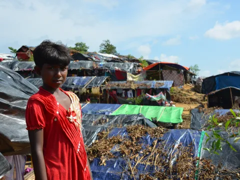 Flüchtling Somsida aus Myanmar