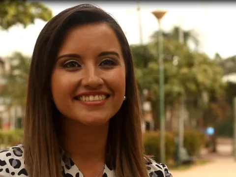 Patenkind Fanny aus Bolivien