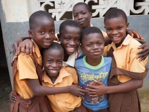 Kinder in Ghana