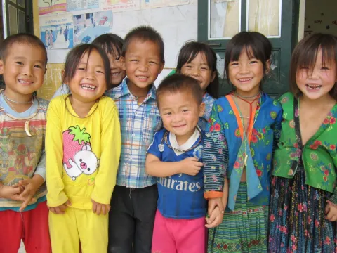 Kinder in Vietnam
