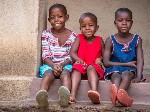 Kinder in Simbabwe