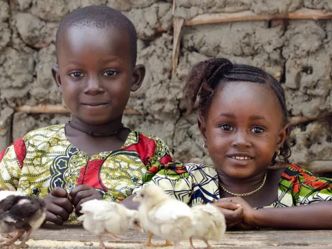 Kinder in Sierra Leone