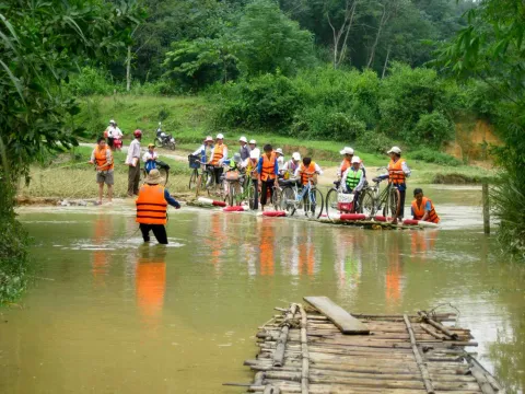 Überschwemmungen in Vietnam