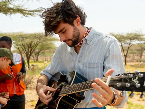Alvaro Soler in Kenia