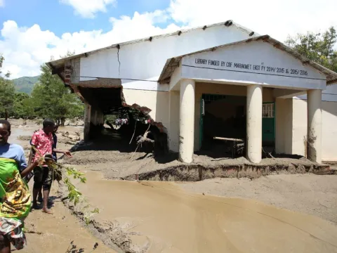Fluten in Kenia