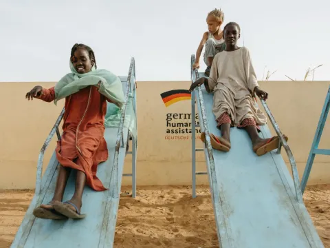 Kinder in Sudan