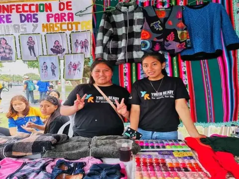 Leidy aus Bolivien nun mit eigenem Business