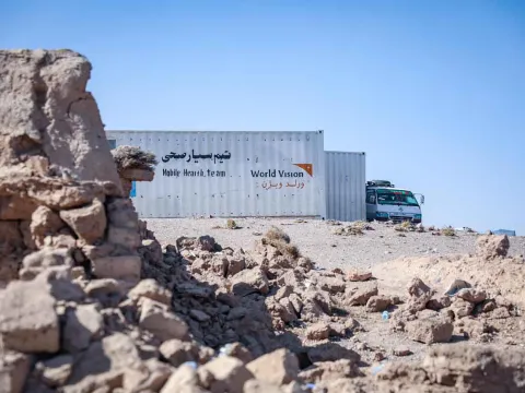 Mobile Klinik in Afghanistan