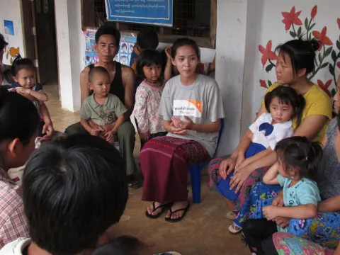 Ehemaliges World Vision Patenkind Nang Kong aus Myanmar