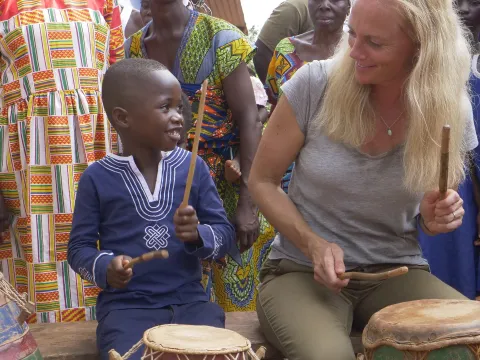 Patenbesuch Ghana