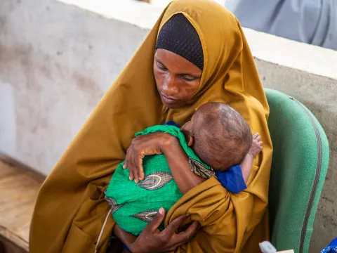 Somalia - Mutter bangt um ihr Kind
