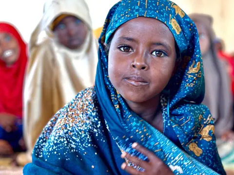 Mädchen aus Somalia