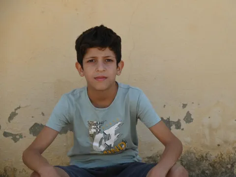 Junge aus dem Libanon