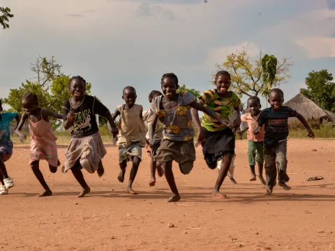 Kinder im Südsudan