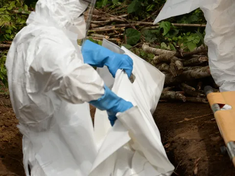 Hilfe für die Opfer von Ebola