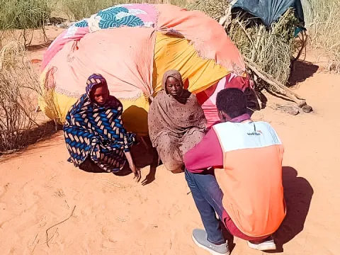 World Vision-Einsatzleiter in Darfur