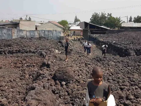 ADH hilft gemeinsam mit World Vision den Menschen im Kongo nach dem Vulkanausbruch