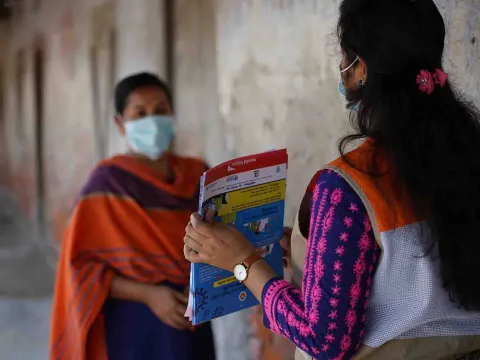 ECHO und Aktion Deutschland hilft unterstützen de Menschen in Sri Lanka, mit den Auswirkungen von COVID-19 umzugehen