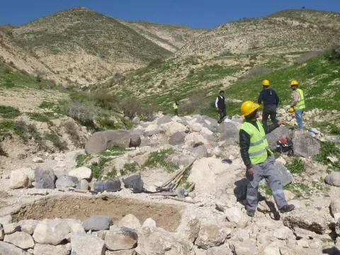 Die GIZ unterstützt den Bau eines Damms in Jordanien