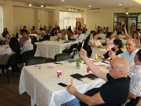 World Vision Öffentliche Geber: Besprechung im Libanon