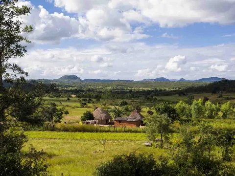 Dorf in Simbabwe