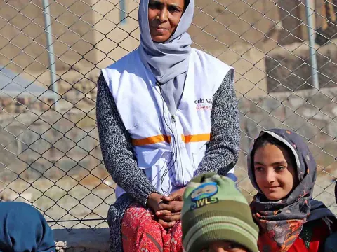 Asuntha Charles in Afghanistan