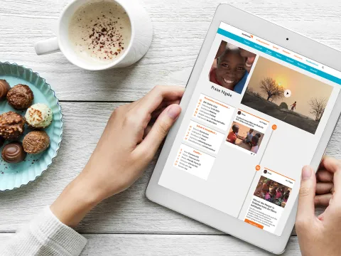 Mein World Vision: Verfolge was deine Spende bewirkt