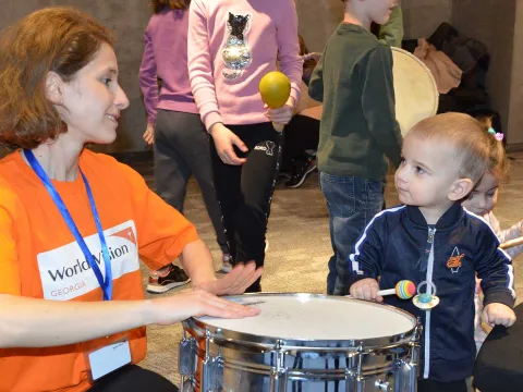 World Vision Projekt in Georgien