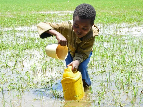 World Vision Projekt in Äthiopien